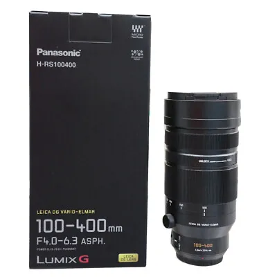 Panasonic Leica DG Vario-Elmar 100-400mm F4-6.3 ASPH. POWER O.I.S. Lens • $2050