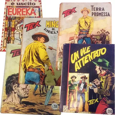 £1.20 • Buy Collection Series Of Comics Used TEX With Hardback Vintage IN Part Damaged