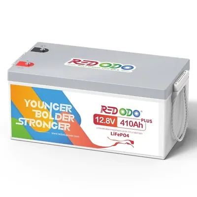 Redodo 12V 410Ah Lithium LiFePO4 Battery 5248Wh 3200W For RV Off-grid Solar • $1249.99