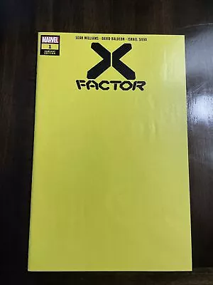 X-factor #1 1:200 Yellow Variant Marvel Comics Nm • $10.50