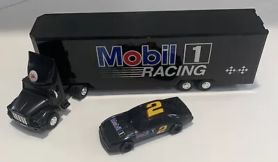 Mobil 1 One Racing Toy Race Car Carrier Truck Series Limited Edition • $16.95