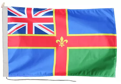 Lincolnshire Ensign Flag With Rope And Toggle - Handmade In The UK • £44.95