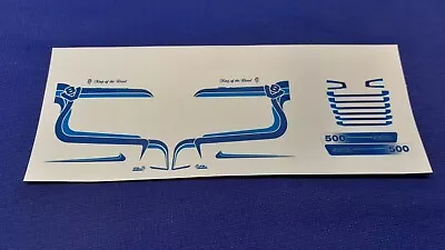 1:50 Scale Clear Waterslide Decals Scania R500 Decals Unit & Side Skirts • £10.95