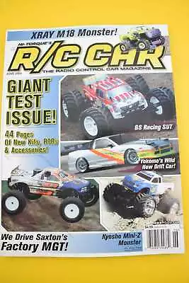 RC Car Magazine June 2004 Yokomo MR-4TC Trinity Reflex 12 Dirt Nitro Challenge  • $9.99