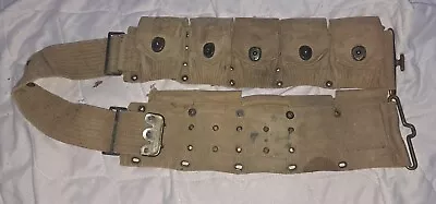 WWI US Army Mills  M1910 M1917 Cartridge Belt 1903 30-06 Ammo Belt 1918 • $89.99