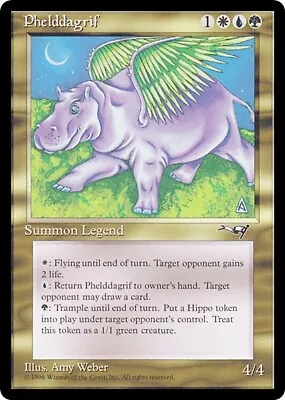 PHELDDAGRIF Mtg NM Alliances 1 Rare NICE! • $10