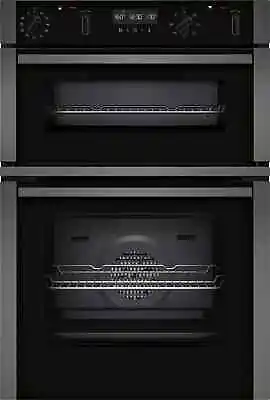 NEFF N50 U2ACM7HG0B Electric Built In Double Oven - Graphite Grey #32761702 • £995