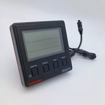 $350.55 • Buy AUTOHELM ST50 PLUS TRIDATA Instrument Display Depth Speed Trip Z132 ST 50
