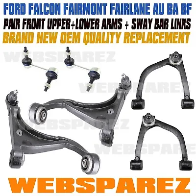 For Ford Falcon SEDAN WAGON UTE BA BF Lower Upper Control Arm Arms Sway Bar Link • $379.99