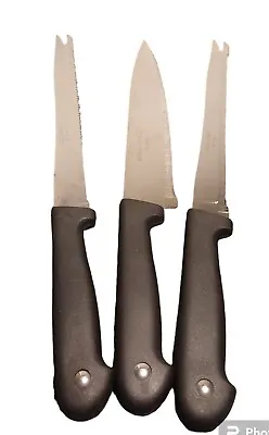 Jesco Master Cut Set Of 3 Stainless Knives Chef And 2 #2 Carving • $13