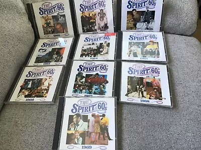 £7.50 • Buy Job Lot Bundle Time Life Spirit Of The 60s Cds 1960-69