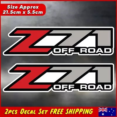 2pcs COLORADO Z71 HOLDEN 4X4 DECAL STICKER REPLACEMENT SET FOR UTE TUB AND TRAY • $25.87