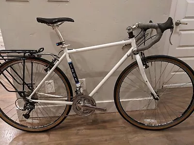 2014 Crystal White Trek 520 Touring Bike 54cm Thomson Ritchey WTB • $799