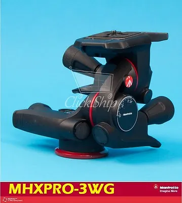 Manfrotto MHXPRO-3WG Geared 3-Way Pan/Tilt Head Mfr # MHXPRO-3WG • $279.95