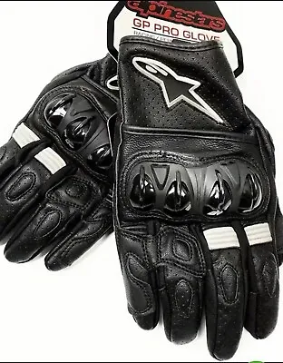 Alpinestars Celer V2 Gloves  Leather Motorcycle  Men's Gloves Large NEW • $49