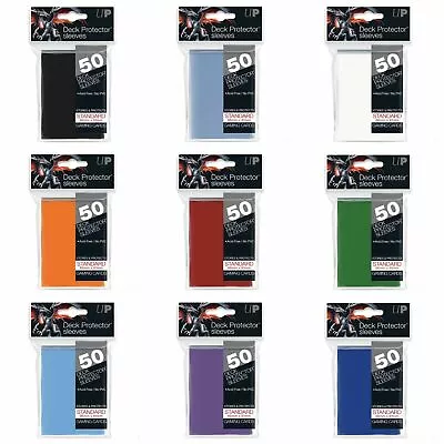 Ultra Pro Standard Deck Protector Sleeves I MTG Pokemon Card Sleeves 50 Per Pack • £4