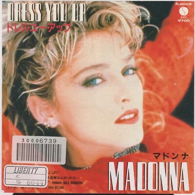 £6.06 • Buy 7  Madonna = Dress You Up JAPAN Sire - P-2009 1985