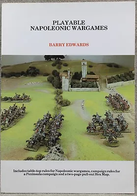 PLAYABLE NAPOLEONIC WARGAMES From 1987 Barry Edwards 10816 • £12.99