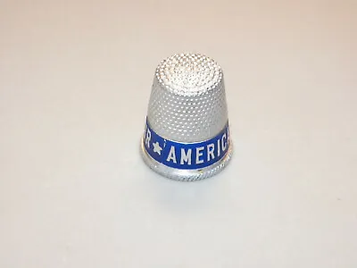 Vintage American Special Flour Advertising Metal Sewing Thimble • $14