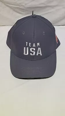 Nike Team USA Grey Golf Cap Hat Dri- FIT Classic 99 • $9.99