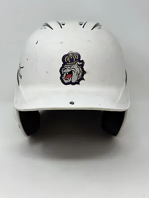 James Madison University JMU Dukes Game Worn Mizuno Batting Helmet #21 • $34.95