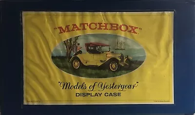 *Matchbox Models Of Yesteryear Display Case 1969 Lesney Vintage Case Only* • $15.99