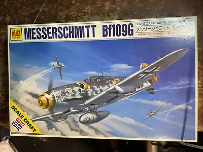 1/48 Scale Otaki Messerschmitt Bf109G German WWII Fighter Model Open Box Sealed • $15