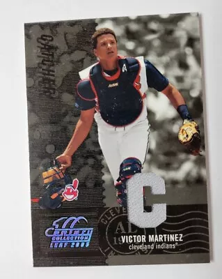 2005 Leaf Century Collection Victor Martinez #41 Game-Used Bat Relic 048/250 • $75