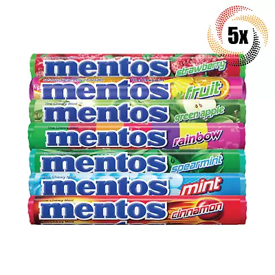 5x Rolls Mentos Variety Flavor Chewy Mints | 14 Mints Per Roll | 1.32oz | • $14.14