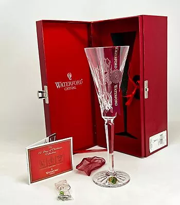 Vintage Waterford Crystal 12 Days Christmas 12 Drummers Drumming Flute Nib Wow! • $199.99