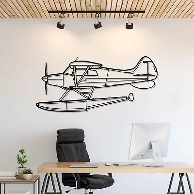 Wall Art Home Decor 3D Acrylic Metal Plane Aircraft USA Silhouette M-4 • $145.19