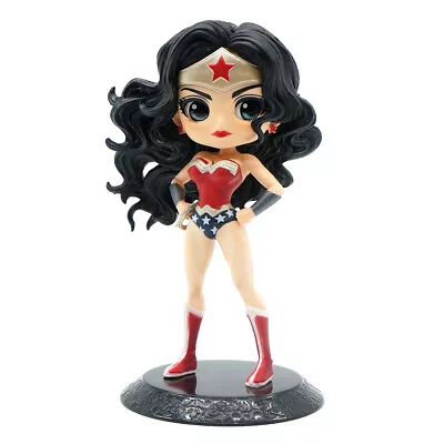 Justice League DC Wonder Woman 14.5cm PVC Figure Model Cake Topper Toys No Box • $17.99