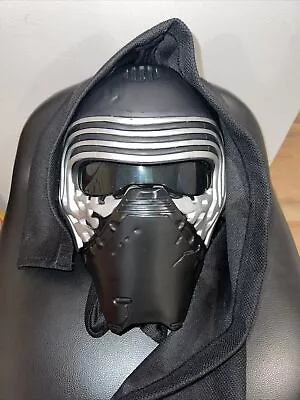 🔥 Disney Store Star Wars Kylo Ren Electronic Voice Change Mask Helmet + Hood 🔥 • $19.99