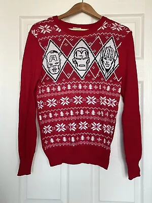 $24.99 • Buy Ugly Christmas Sweater Marvel Avengers Comic Captain America Iron Man Thor S