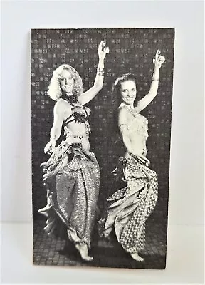 Vintage California Middle Eastern Belly Dance ZULIEKA & ADAH Business Card • $19.95