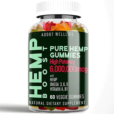 Natural Gummies- Pure Vegan - Anxiety Sleep Pain Relaxation Stress • $16.99