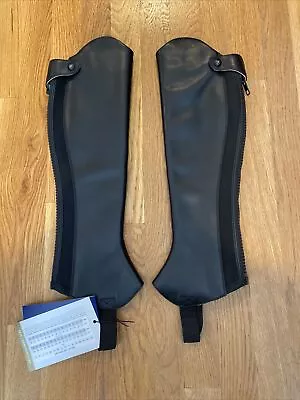 NEW Ariat Kendron Half Chaps  Small BLACK • $75