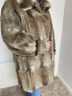 Demi Buff Mink Coat • £65