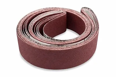 2  X 42  FLEXIBLE MULTIPURPOSE SANDING BELTS 6 Pack ASSORTMENT • $21.09