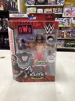 Mattel Wwe Elite Wolfpack Macho Man Randy Savage Ringside Exclusive Nwo • $140