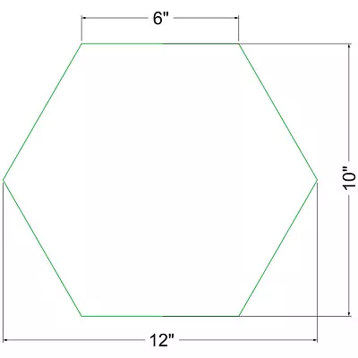 AUTUMN Hexagon Stepping Stone Mold - DIY Concrete Cement Path Maker For Garden • $22.99