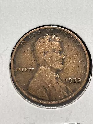 1933 1C BN Lincoln Cent L1 • $1.50