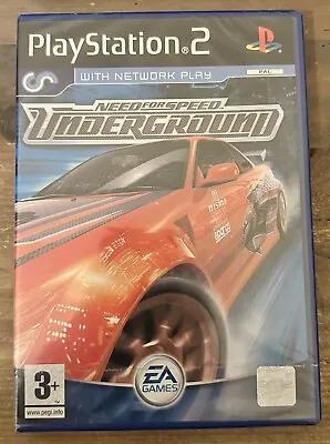 Need For Speed: Underground Ps2 Game U.K. Pal New Sealed Playstation 2 • £99
