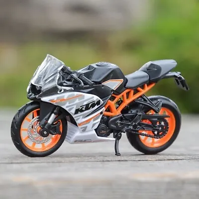 ZD Maisto 1:18 KTM RC390 Racing Sports Model Toy Diecast Metal Motorcycle BN • $16.99
