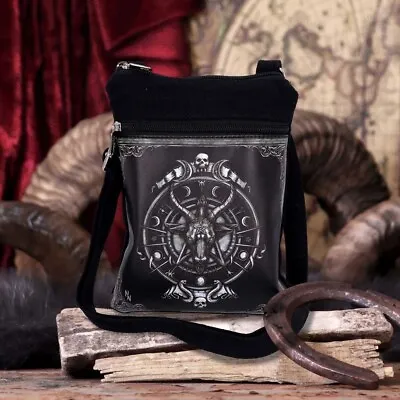 New Shoulder Bag 'baphomet' Cat Gothic Small Ladies Nemesis Now • £17.99