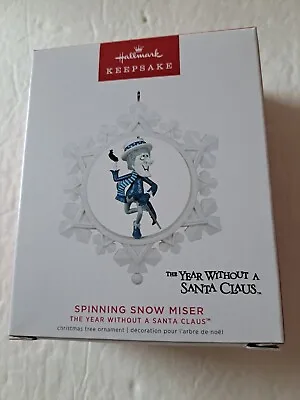 Hallmark Ornament 2022 SPINNING SNOW MISER From The Year Without A Santa Claus • $44.88