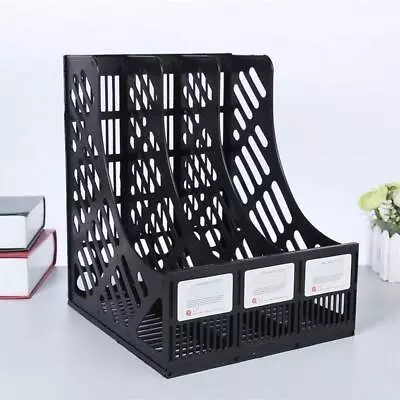 £11.99 • Buy Office DeskTidy Magazine File Holder A4 Folder Organiser Filing Storage Box Rack
