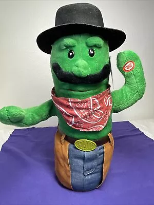 Raw Clyde Rawhide Singing Animated Musical 15  Plush Cowboy Cactus Mills Kelli's • $29