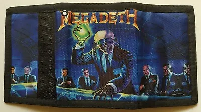 Megadeth - Wallet Trifold Rust In Peace Peace Sells Killing Is My Business • $18.99