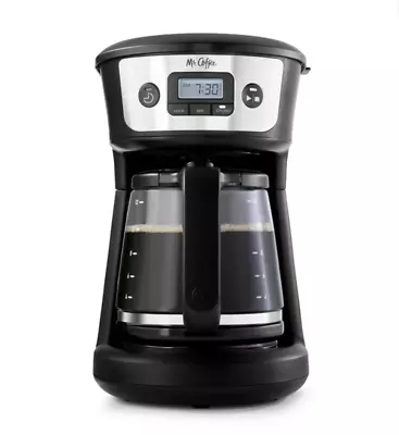 Mr. Coffee 12-Cup Programmable Coffee Maker With Strong Brew Selector Stainles • $25.60